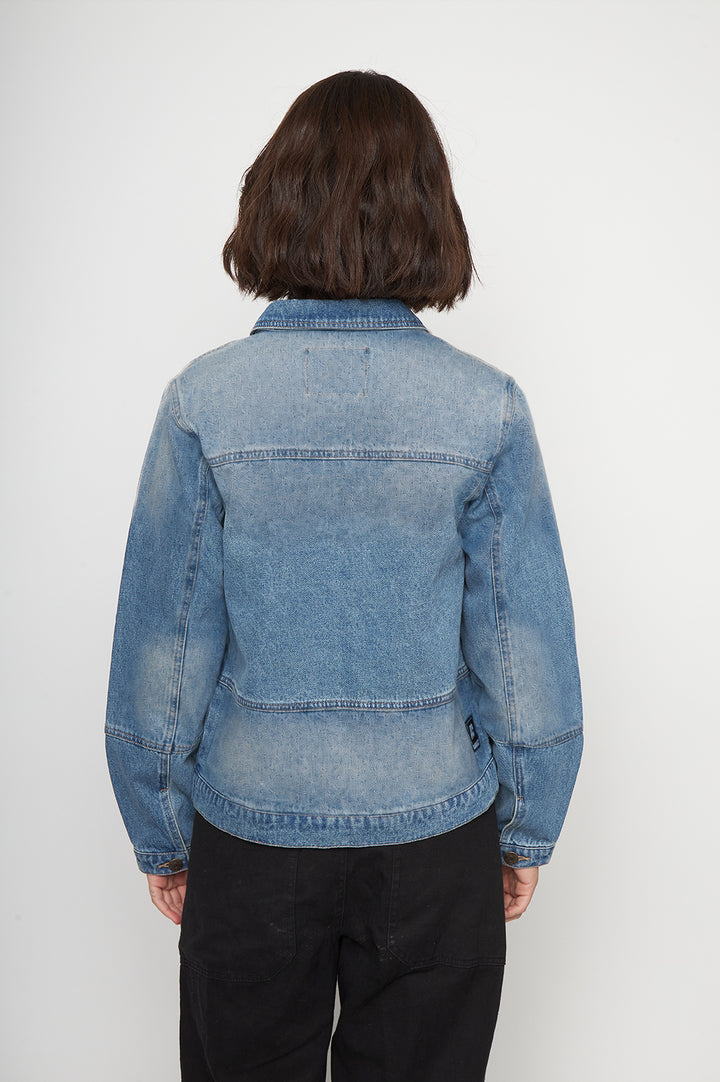 Chaqueta Freya Orgánica Denim Mujer