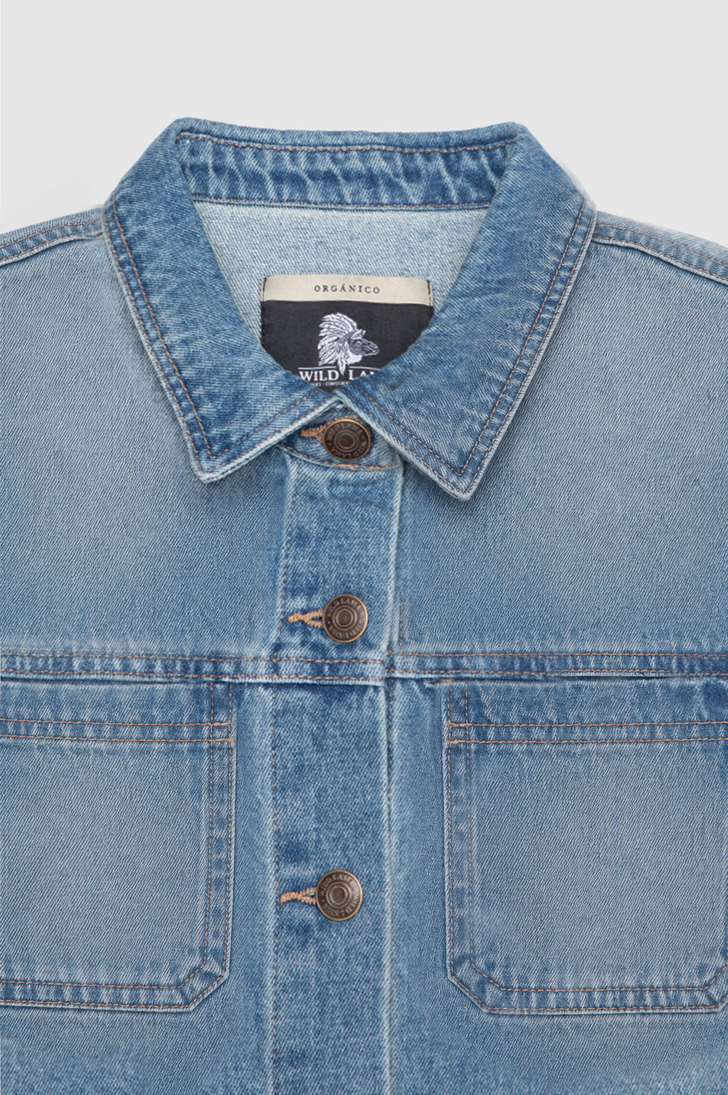 Chaqueta Freya Orgánica Denim Mujer