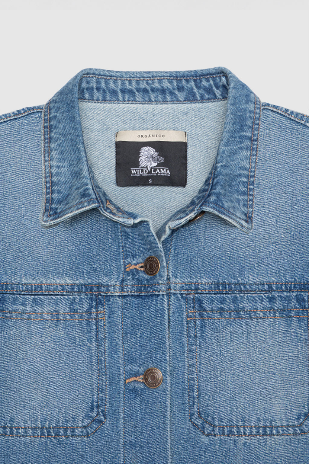 Chaqueta Freya Orgánica Denim Mujer