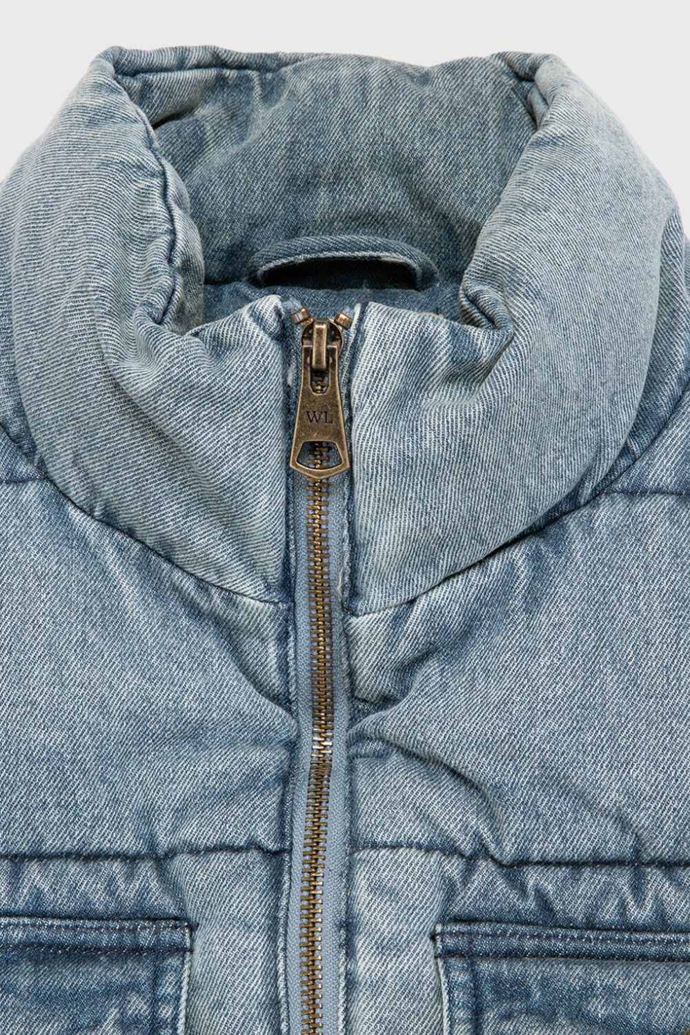 Parka Chic Puffa Orgánica Denim Mujer