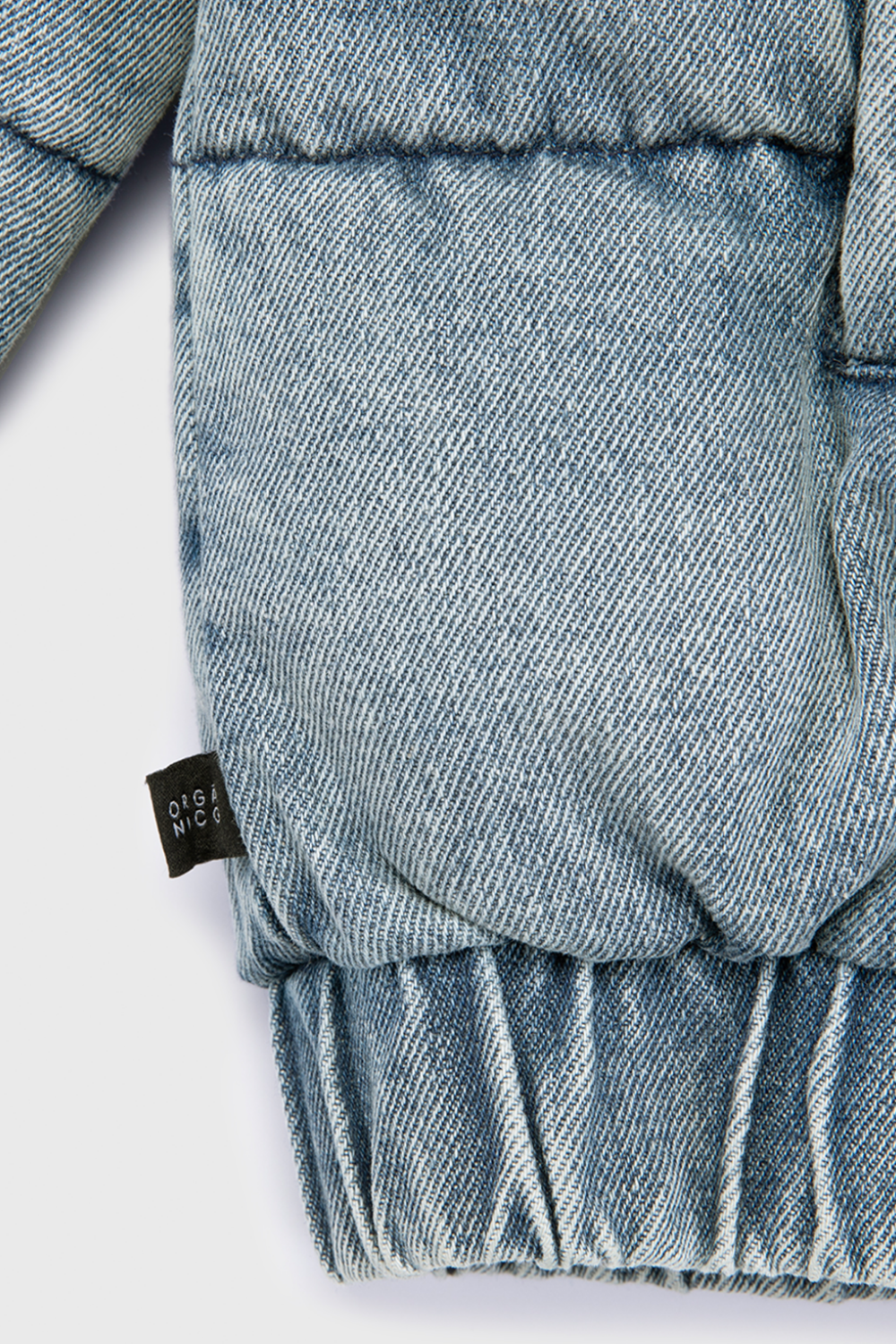 Parka Chic Puffa Orgánica Denim Mujer