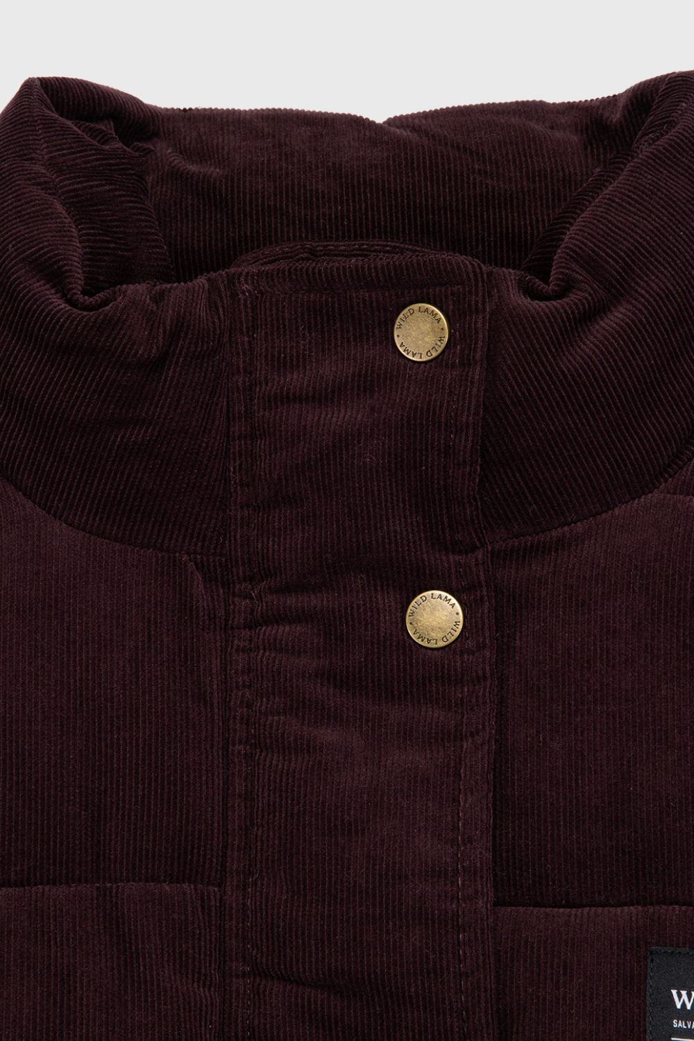 Parka Chic Puffa Orgánica Burdeo Oscuro Mujer