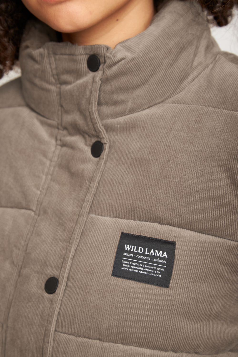 Parka Chic Puffa Orgánica Beige Mujer