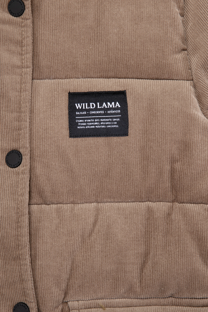 Parka Chic Puffa Orgánica Beige Mujer