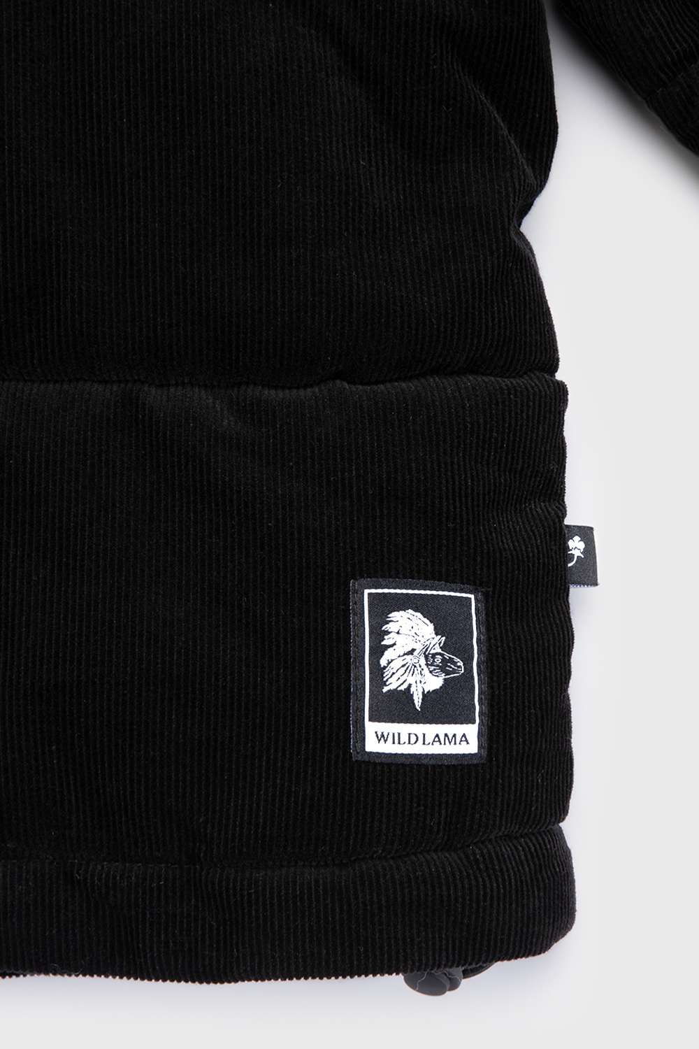 Parka Chic Puffa Orgánica Negra Mujer