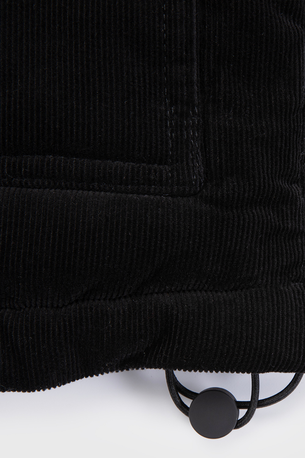 Parka Chic Puffa Orgánica Negra Mujer