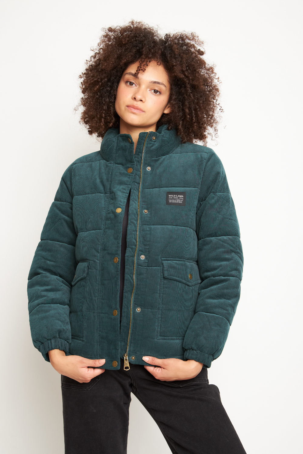 Parka Chic Puffa Orgánica Petróleo Mujer