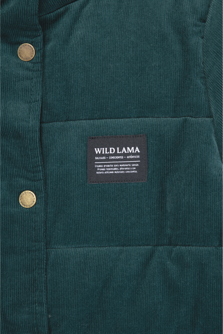 Parka Chic Puffa Orgánica Petróleo Mujer