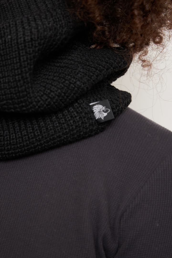Cuello Veron Reciclado Negro