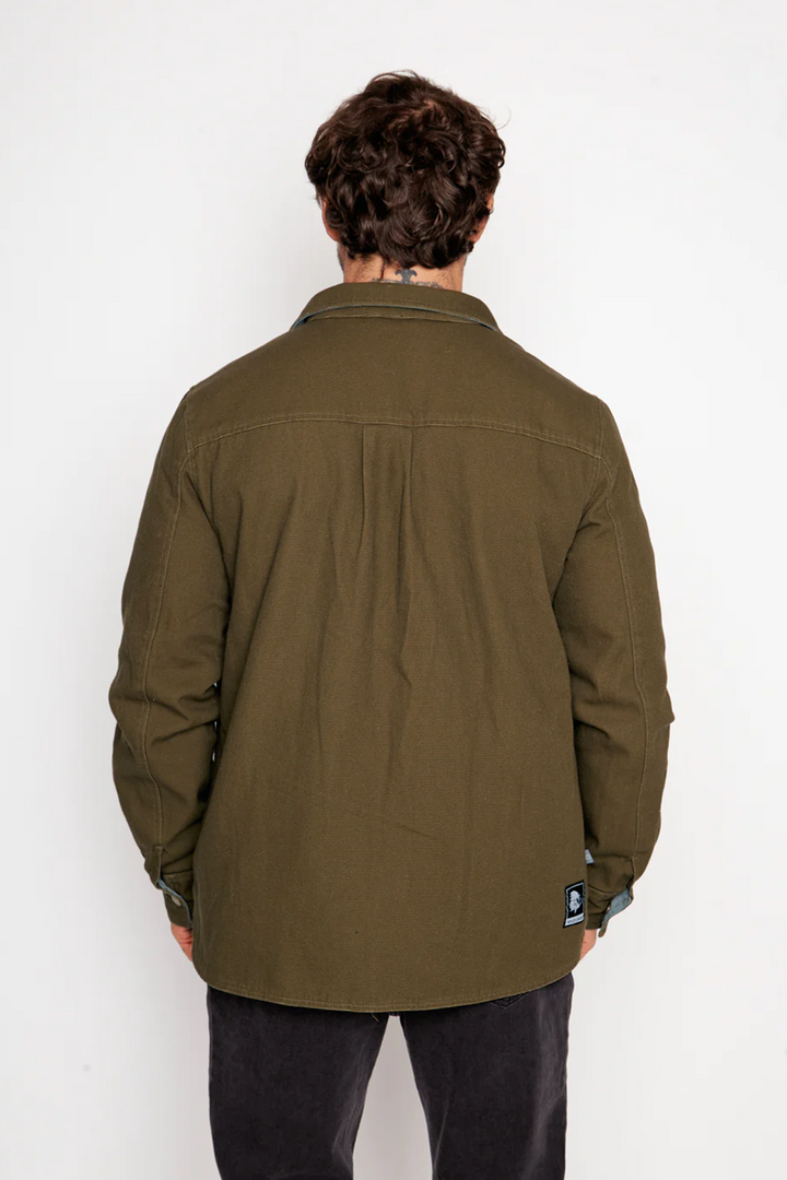 Chaqueta Roble Orgánica Verde Hombre