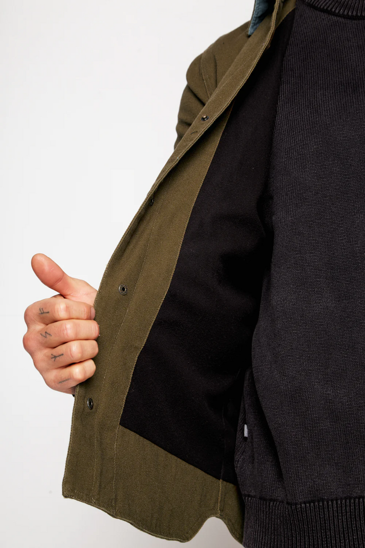 Chaqueta Roble Orgánica Verde Hombre
