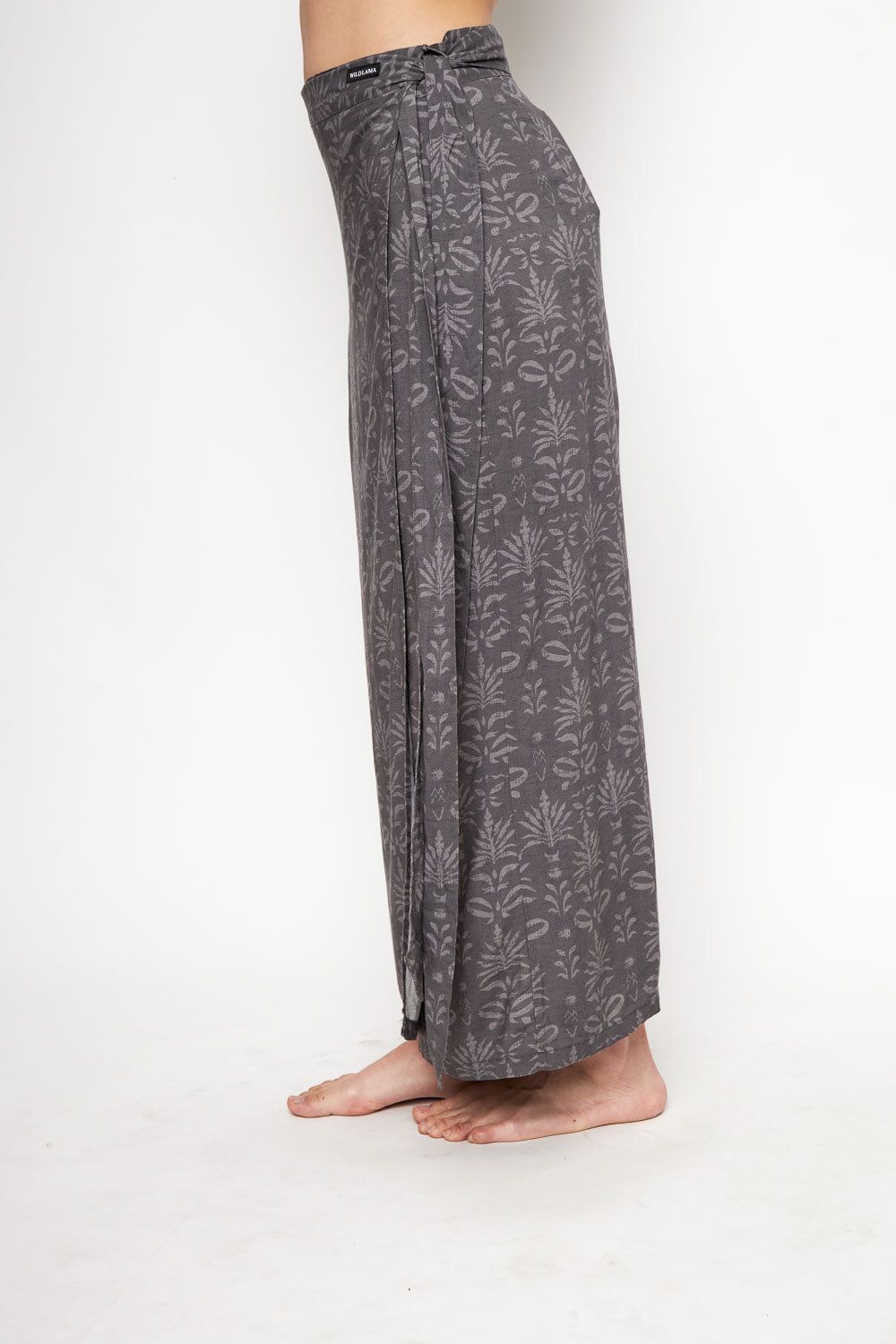 Falda Vina Print Gris Mujer ECOVERO™