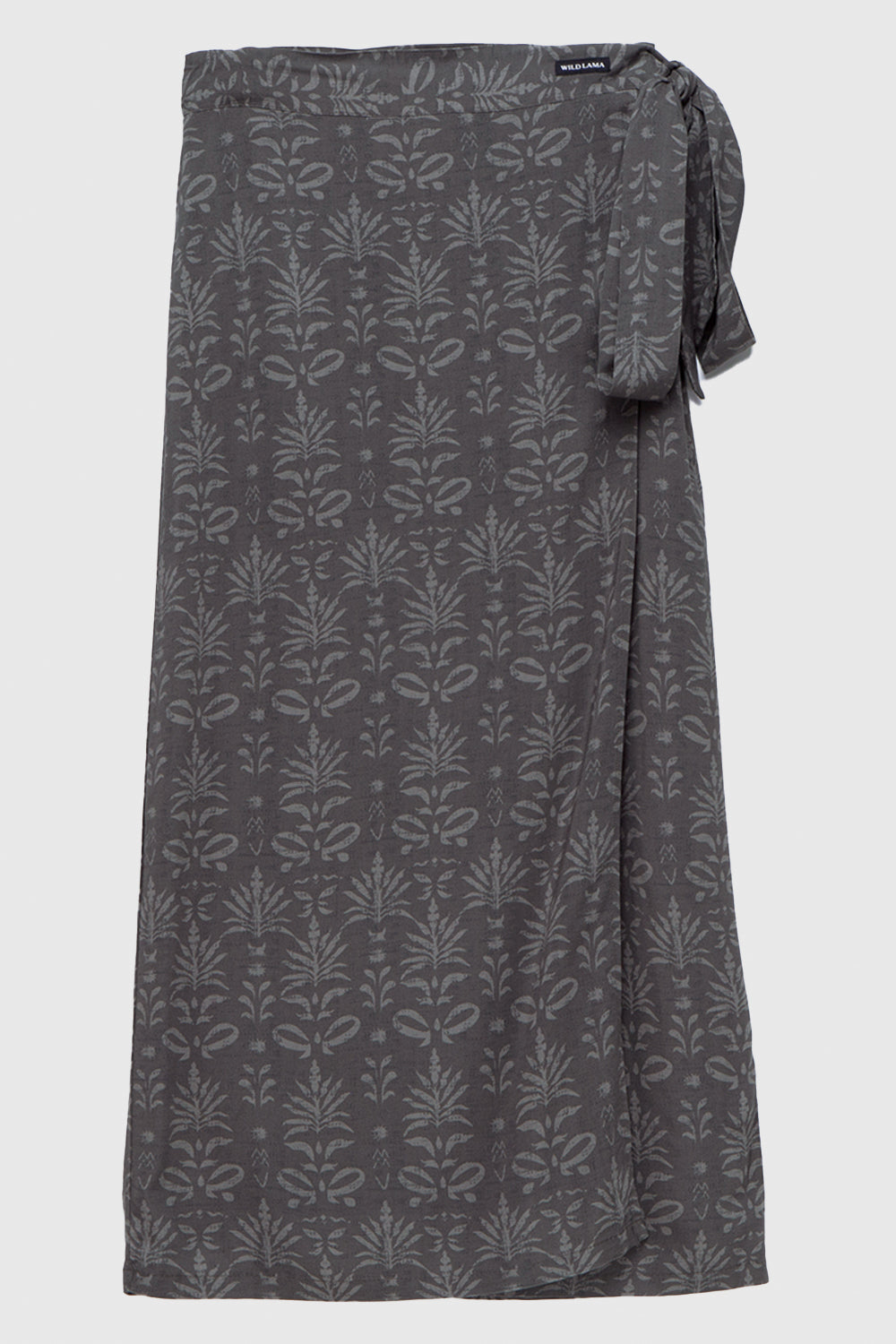 Falda Vina Print Gris Mujer ECOVERO™