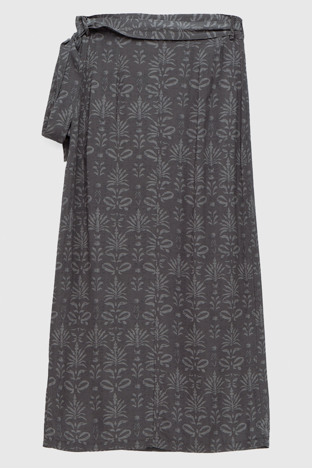 Falda Vina Print Gris Mujer ECOVERO™