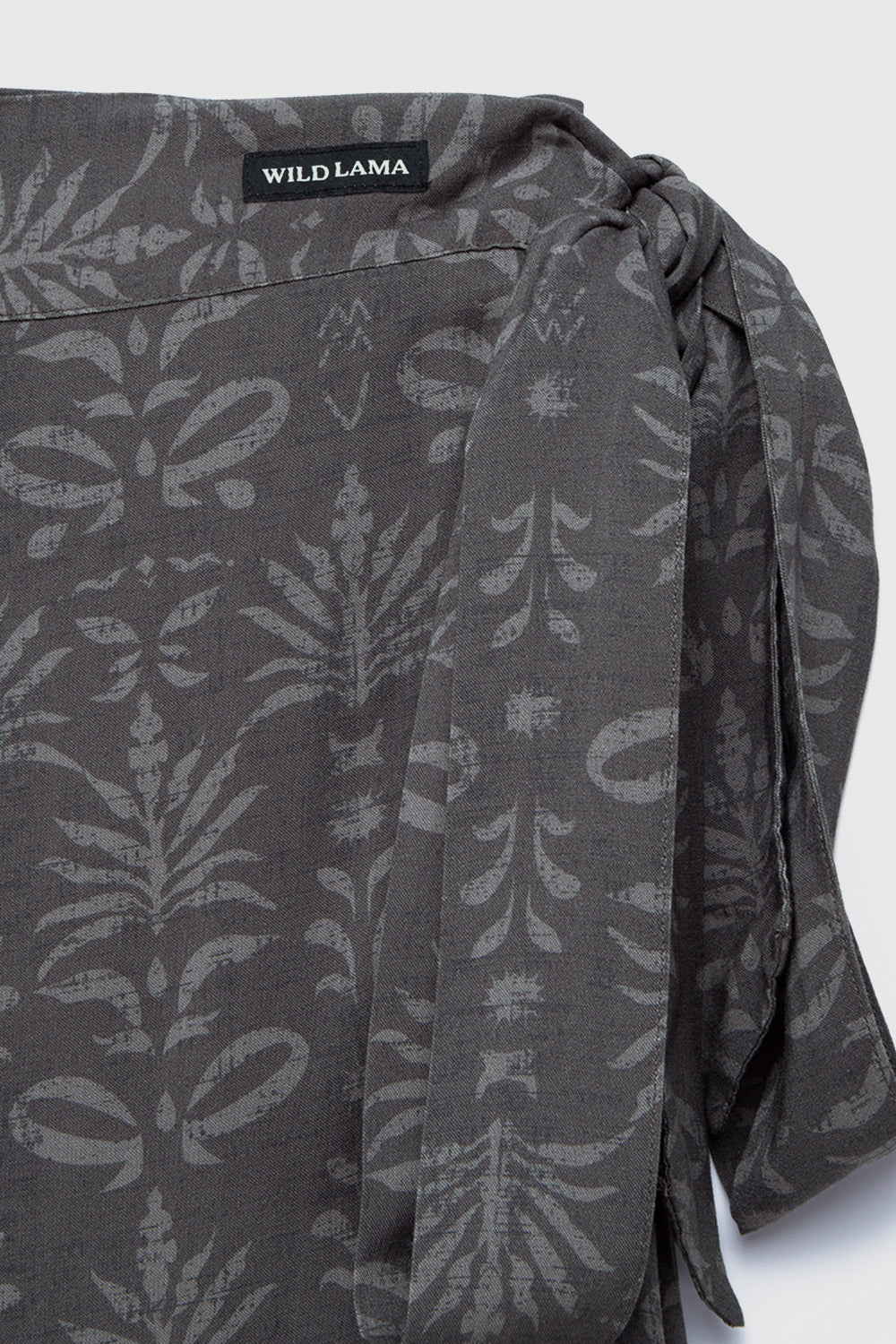 Falda Vina Print Gris Mujer ECOVERO™