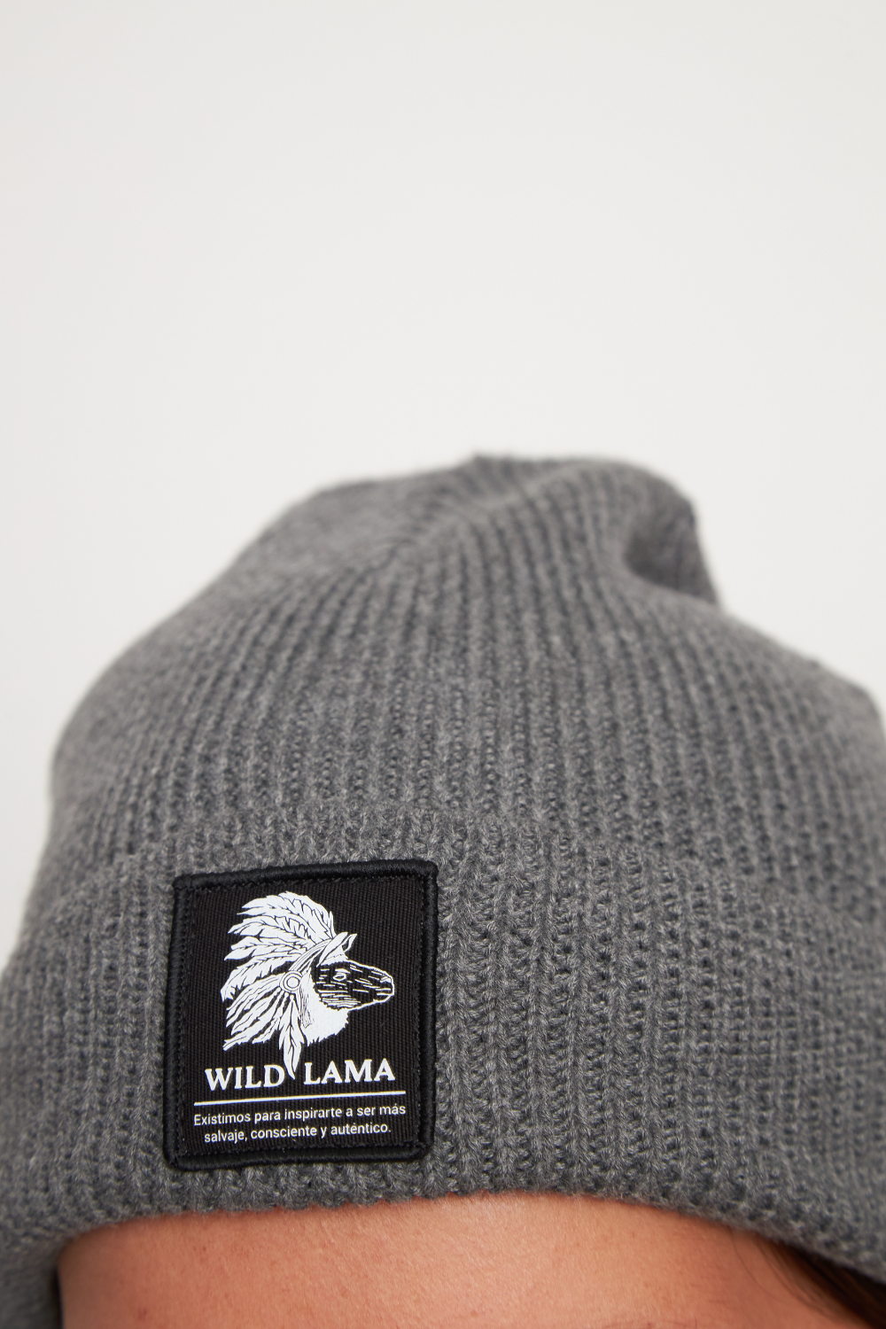 Gorro Eris Reciclado Gris Oscuro