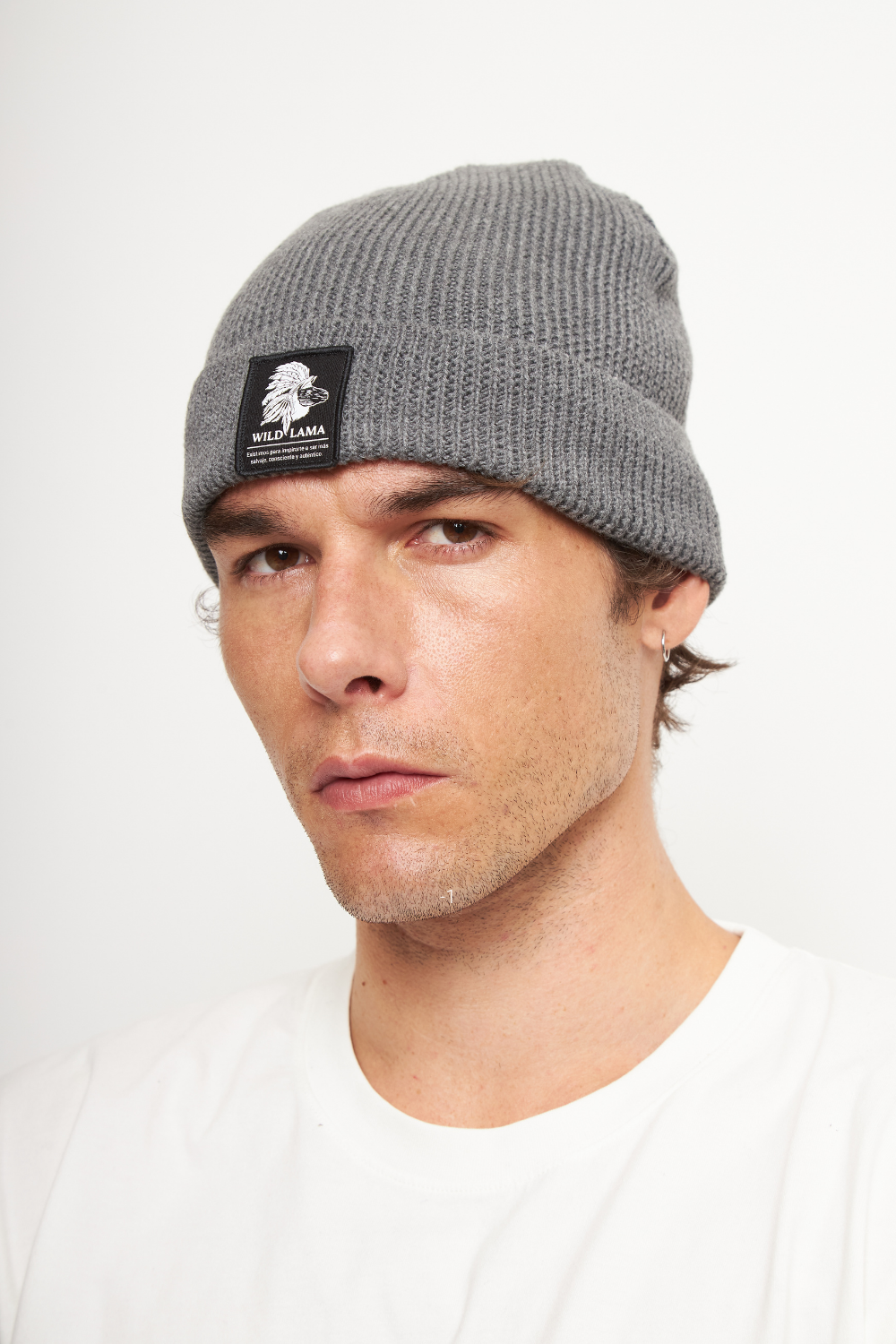 Gorro Eris Reciclado Gris Oscuro