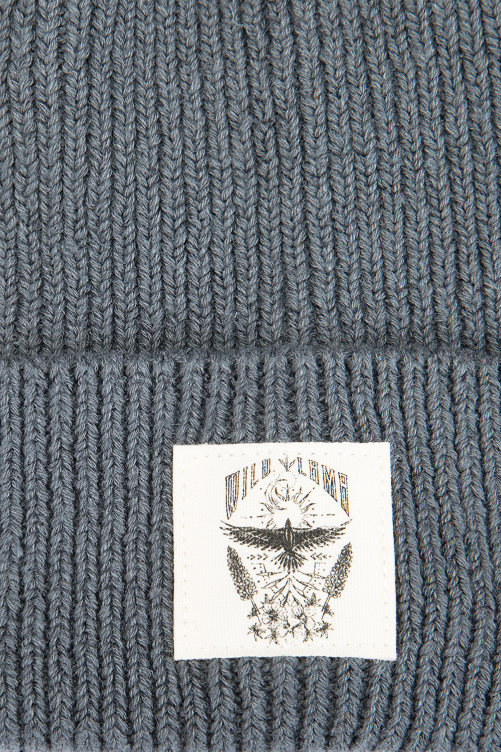 Gorro Greg Fibras Naturales Gris Azulado