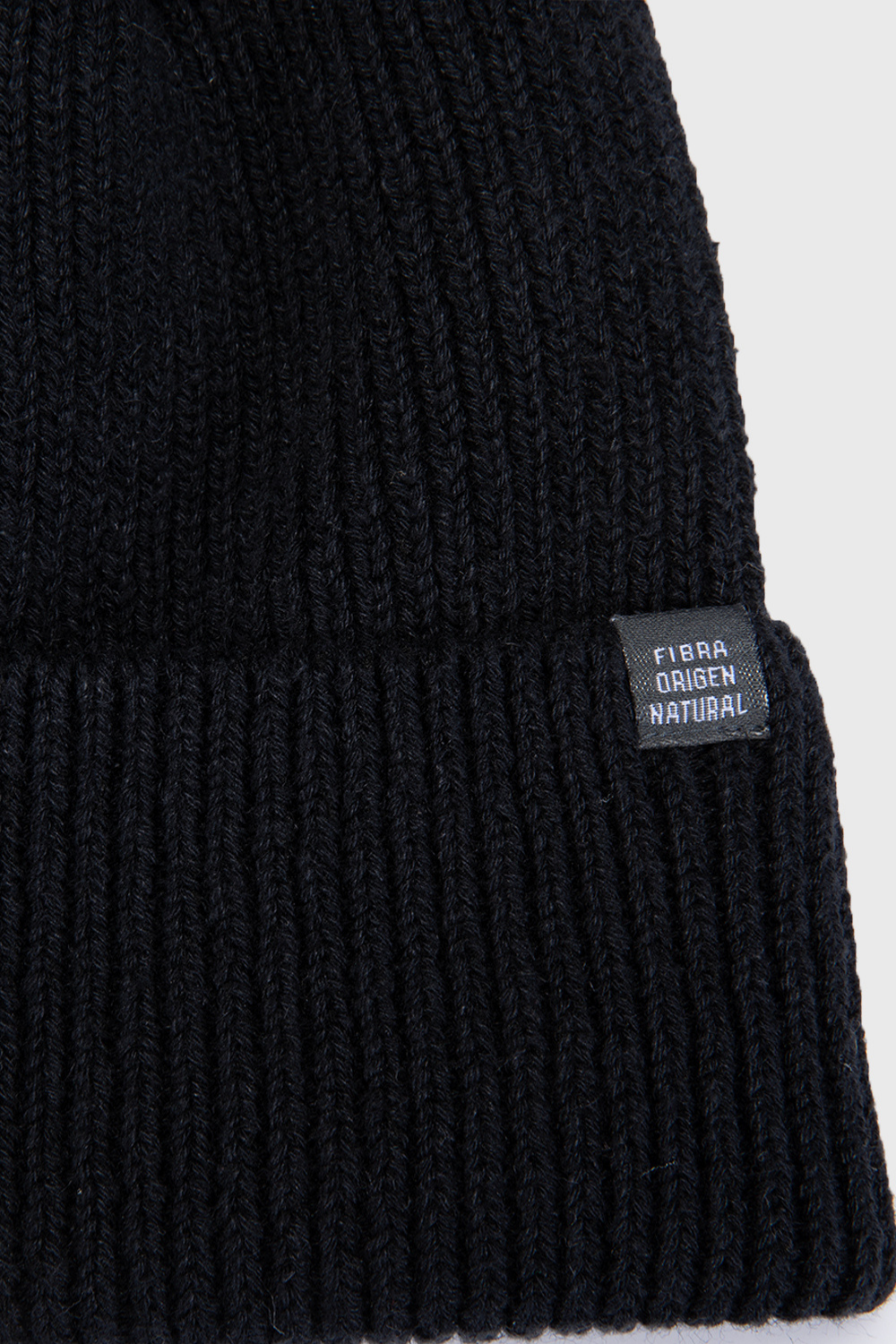 Gorro Greg Fibra de Origen Natural Negro