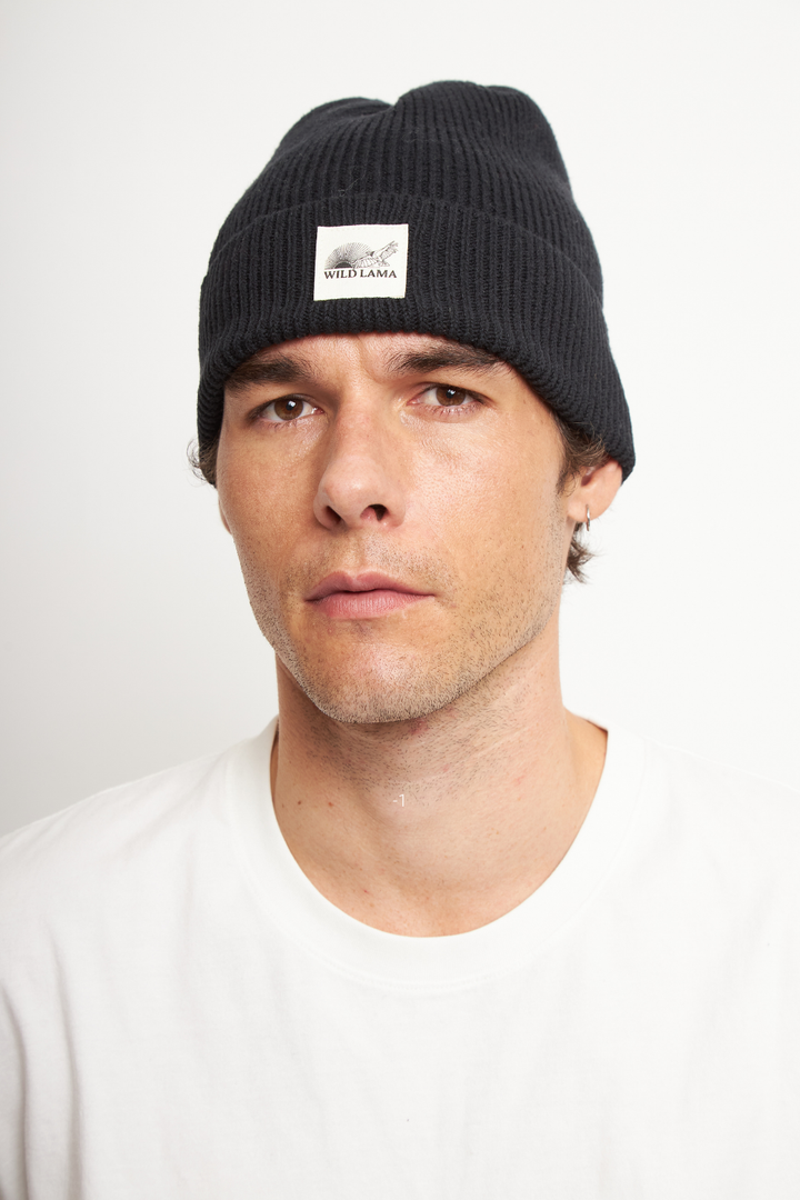 Gorro Greg Fibra de Origen Natural Negro