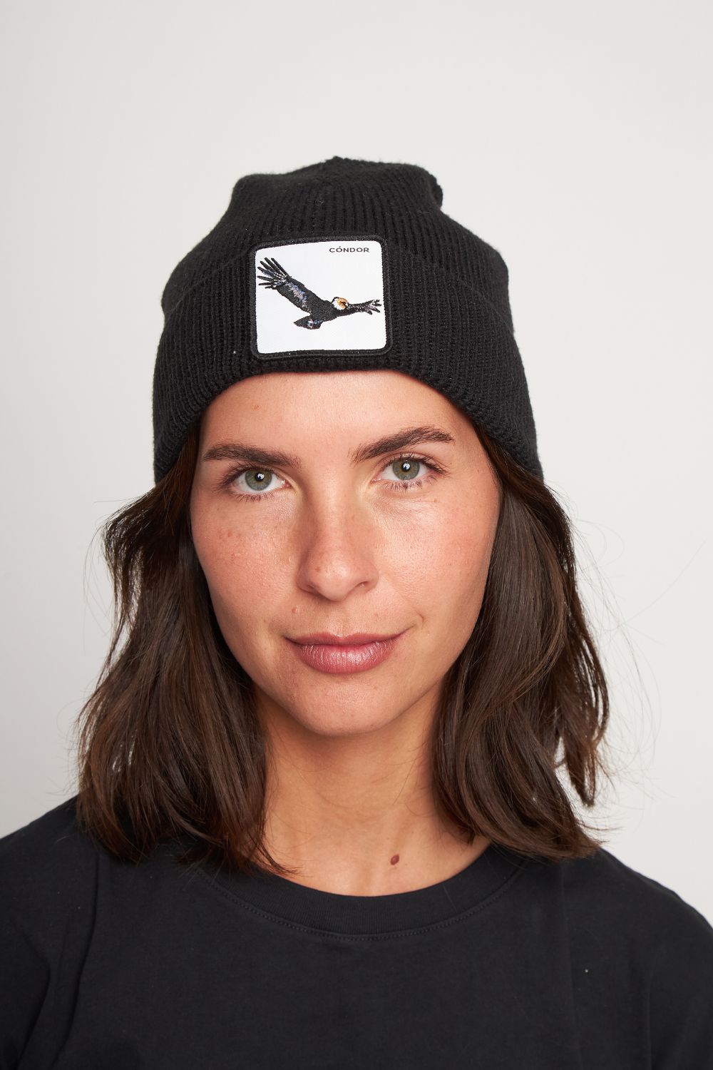 Gorro Huilo Reciclado Negro