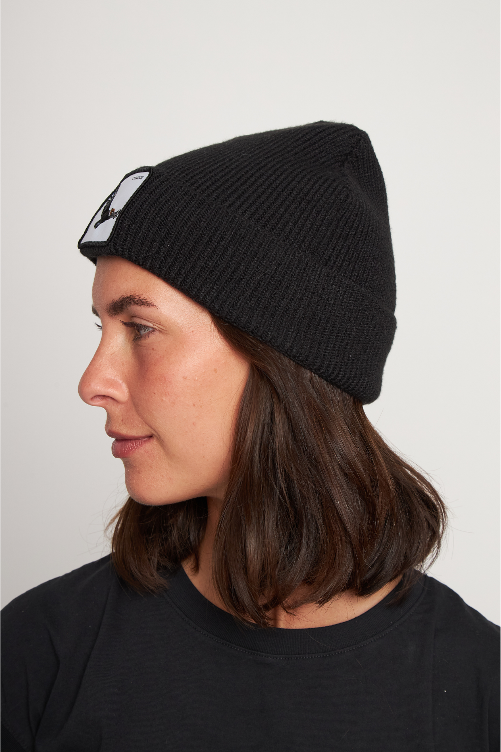 Gorro Huilo Reciclado Negro