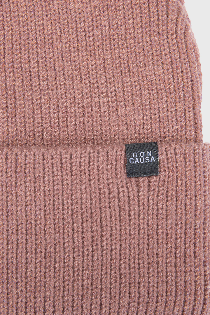Gorro Huilo Reciclado Rosado