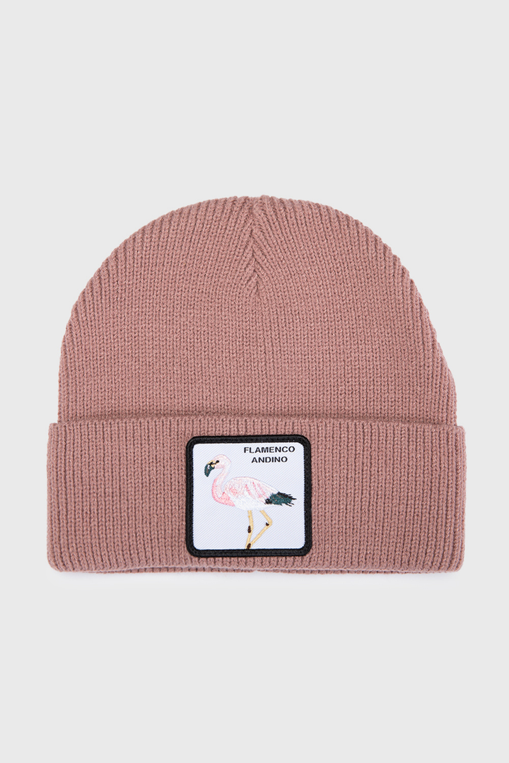 Gorro Huilo Reciclado Rosado