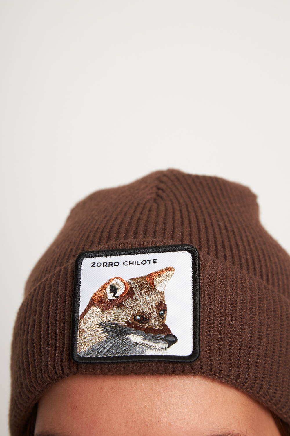 Gorro Huilo Reciclado Café