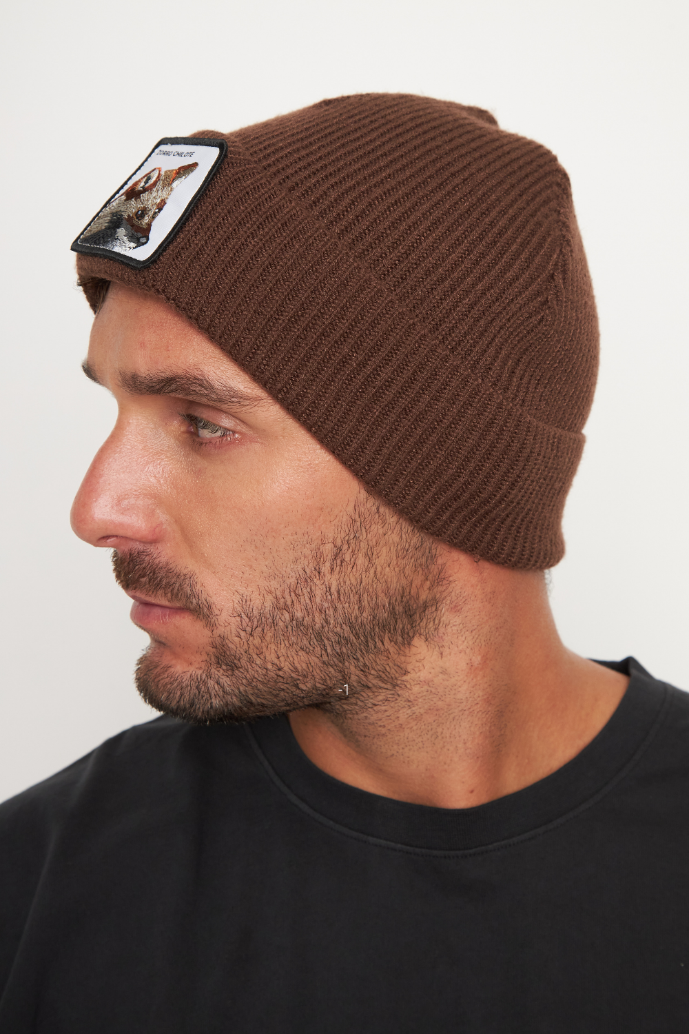 Gorro Huilo Reciclado Café