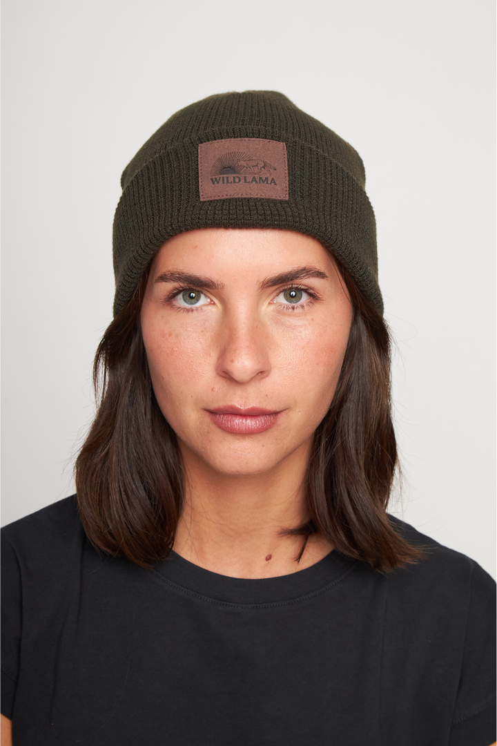 Gorro Loku Reciclado Verde Militar