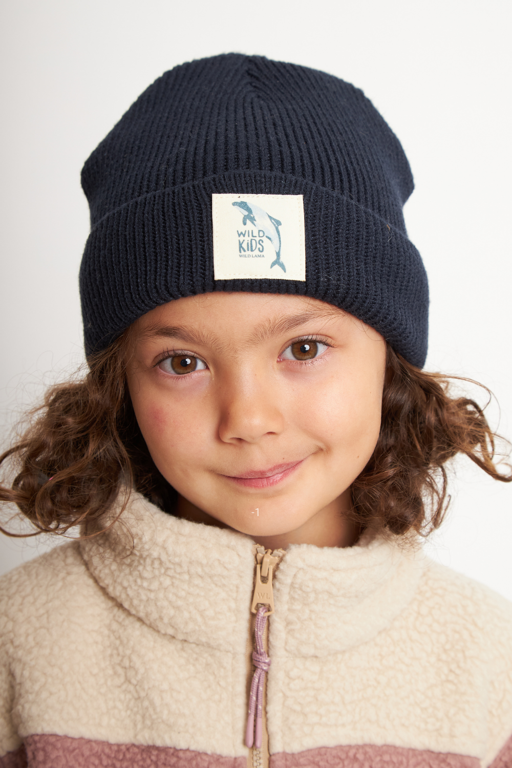 Gorro Neve Con Causa Reciclado Navy Kids