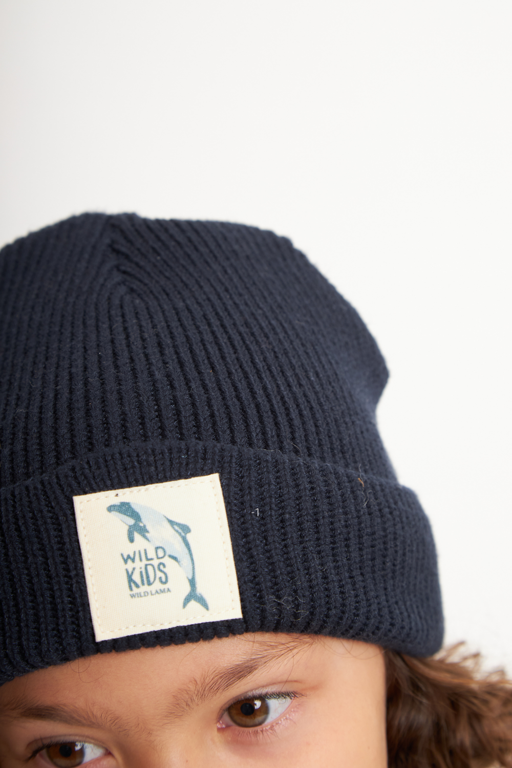 Gorro Neve Con Causa Reciclado Navy Kids