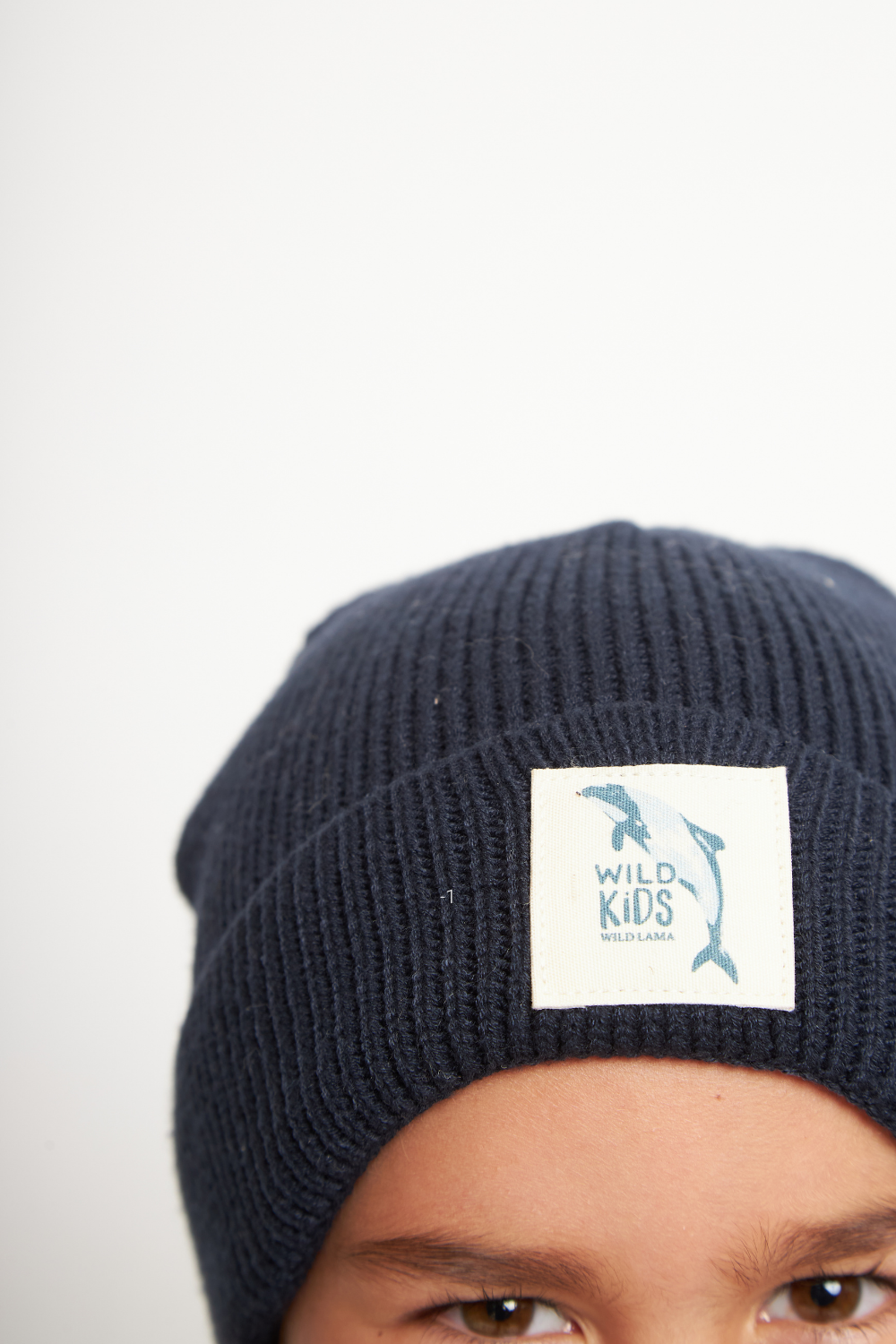 Gorro Neve Con Causa Reciclado Navy Kids