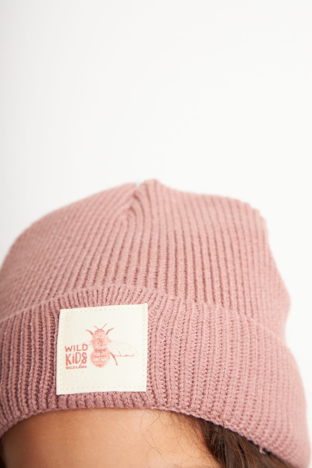 Gorro Neve Con Causa Reciclado Rosado Kids