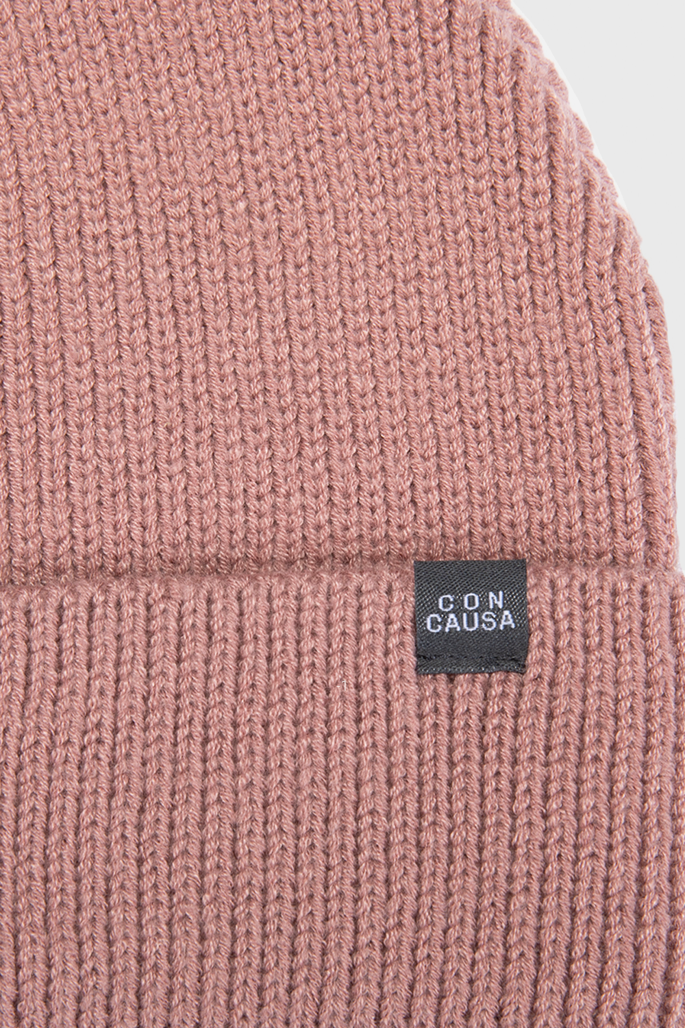 Gorro Neve Con Causa Reciclado Rosado Kids