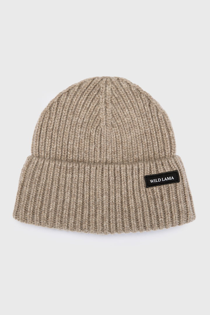Gorro Lana Merino Rita Beige