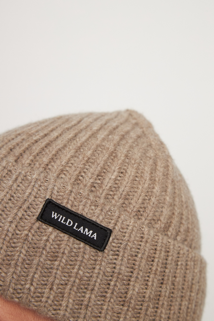 Gorro Lana Merino Rita Beige