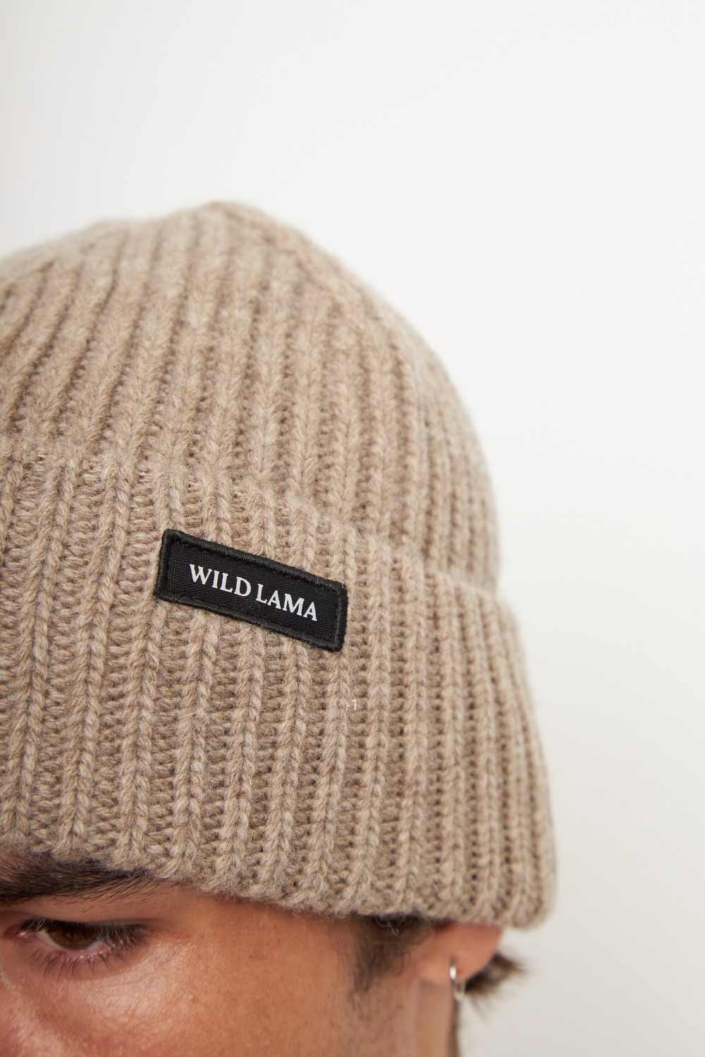 Gorro Lana Merino Rita Beige