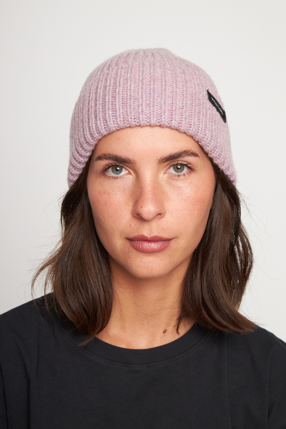 Gorro Lana Merino Rita Rosado
