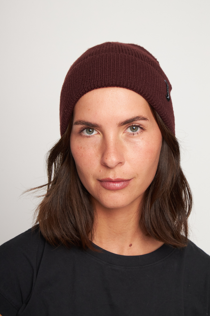 Gorro Ruta Reciclado Burdeo