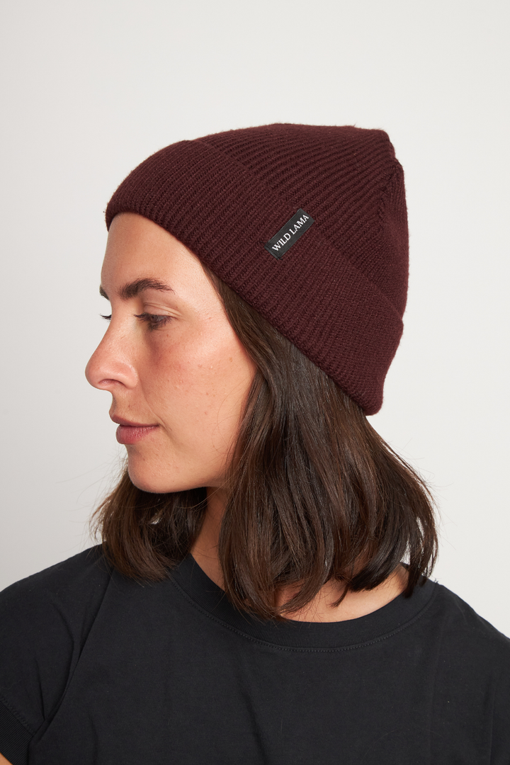 Gorro Ruta Reciclado Burdeo