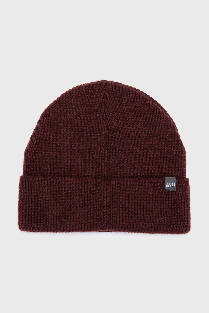 Gorro Ruta Reciclado Burdeo