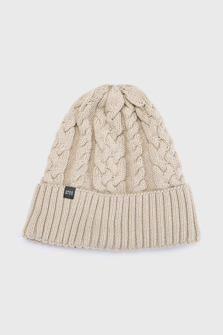 Gorro Tara Orgánico Beige
