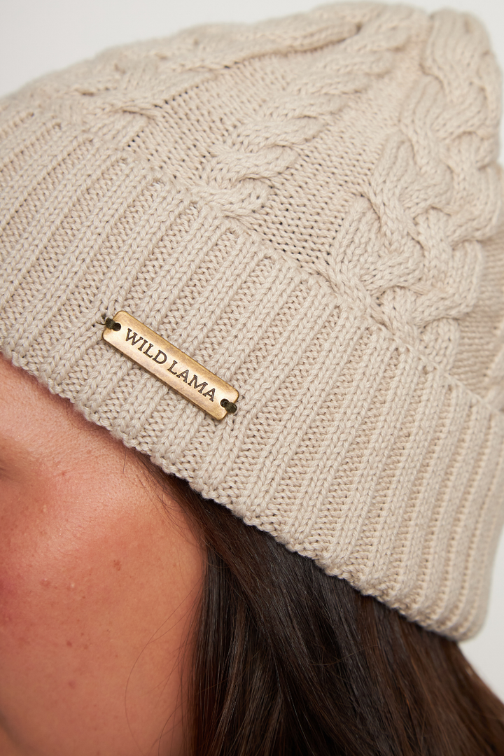 Gorro Tara Orgánico Beige