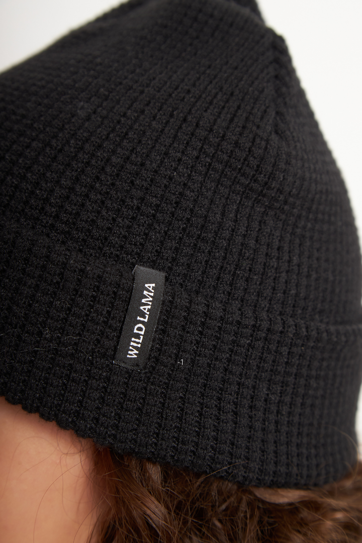 Gorro Toki Reciclado Negro Kids