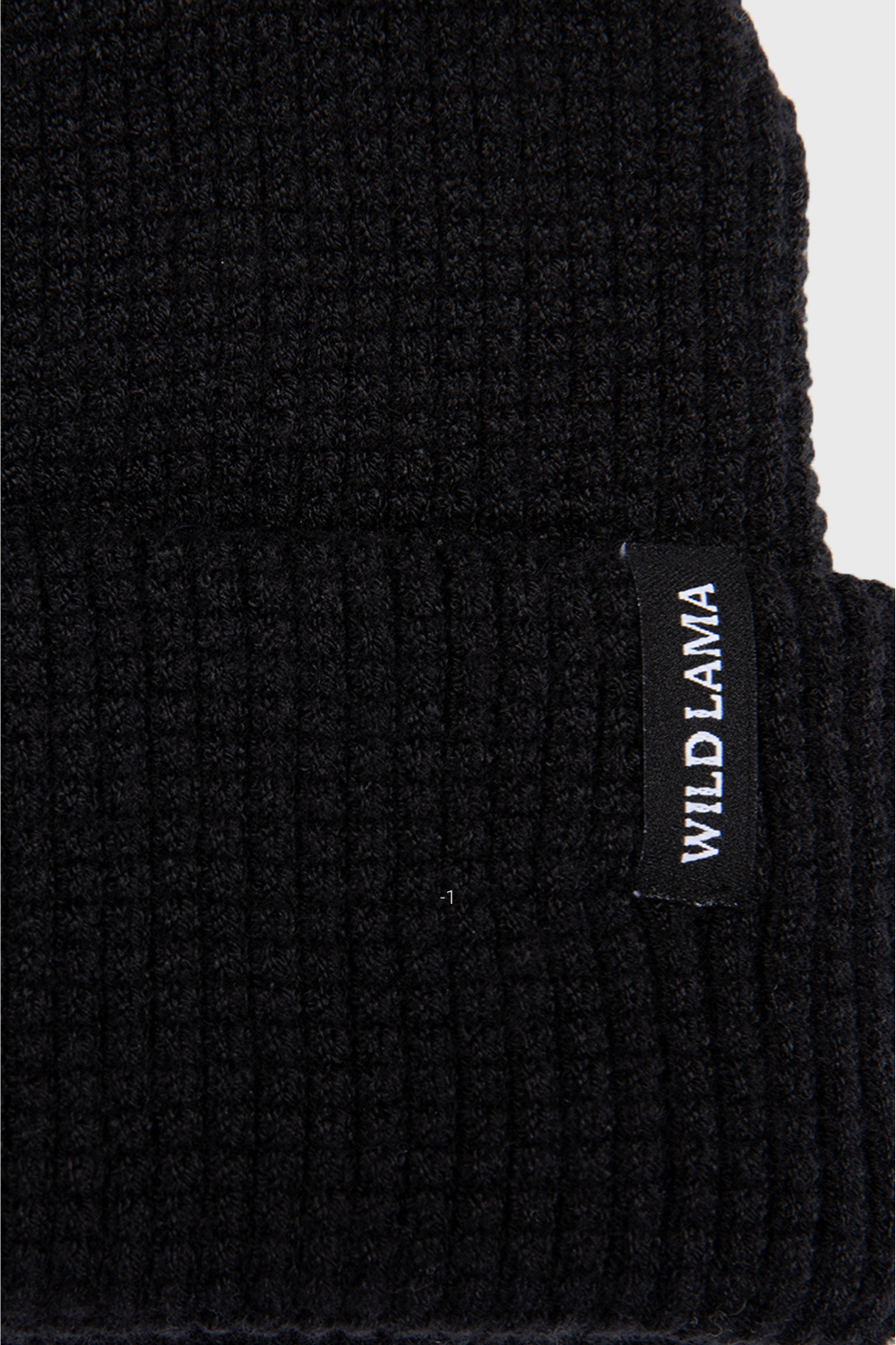 Gorro Toki Reciclado Negro Kids