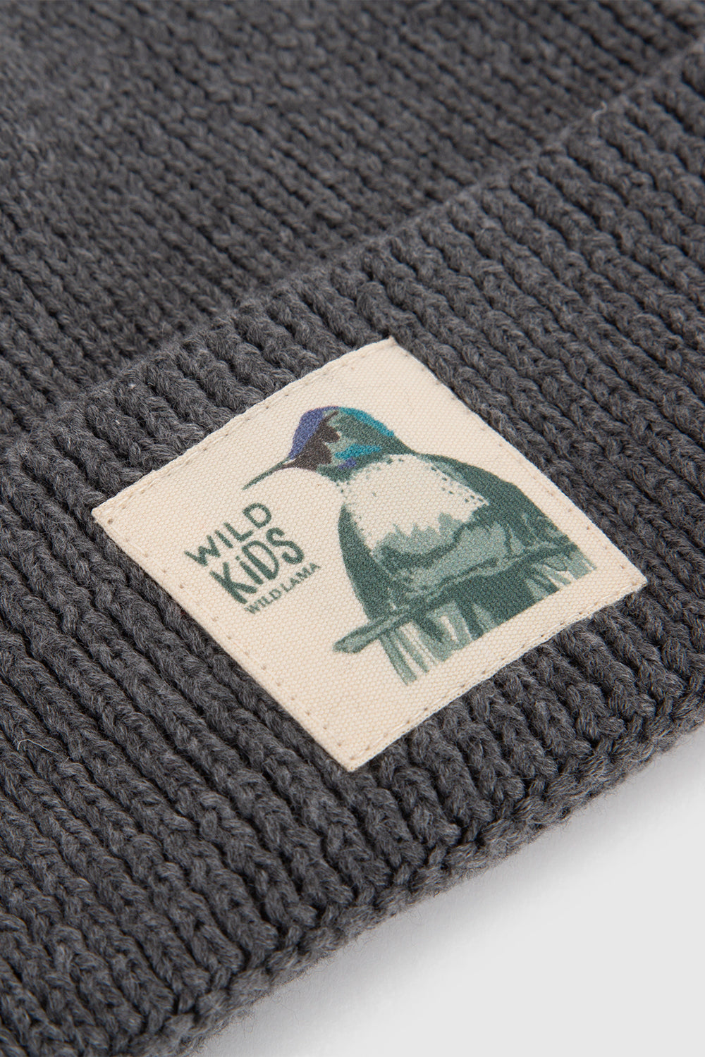 Gorro Neve Con Causa Reciclado Gris Oscuro Kids