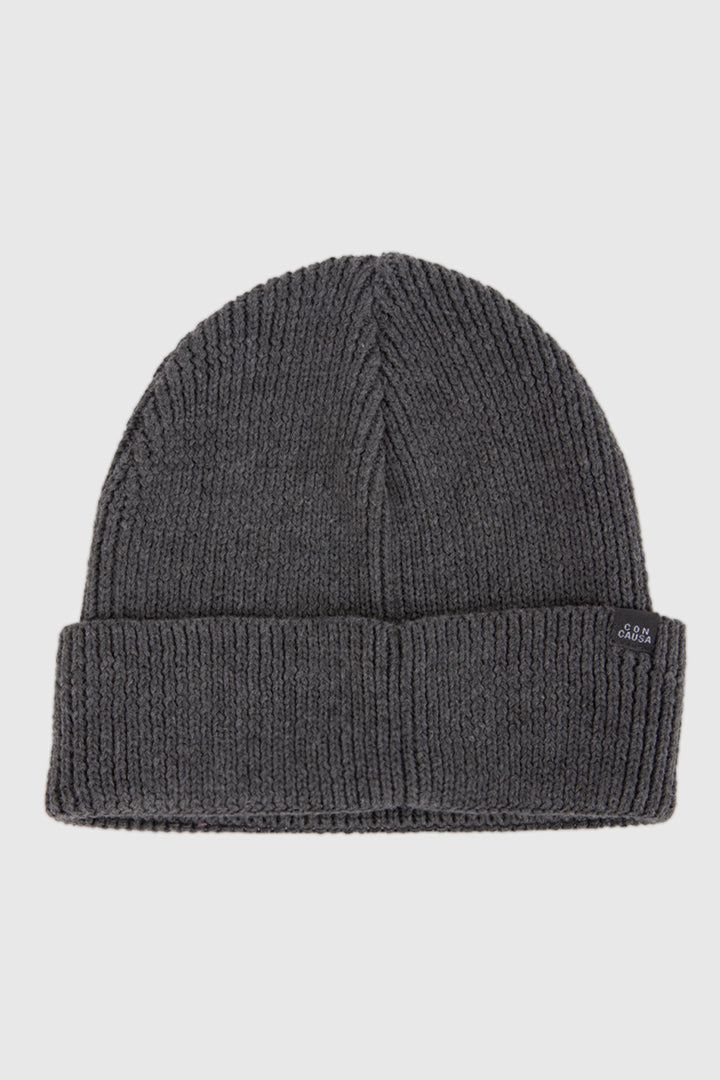 Gorro Neve Con Causa Reciclado Gris Oscuro Kids
