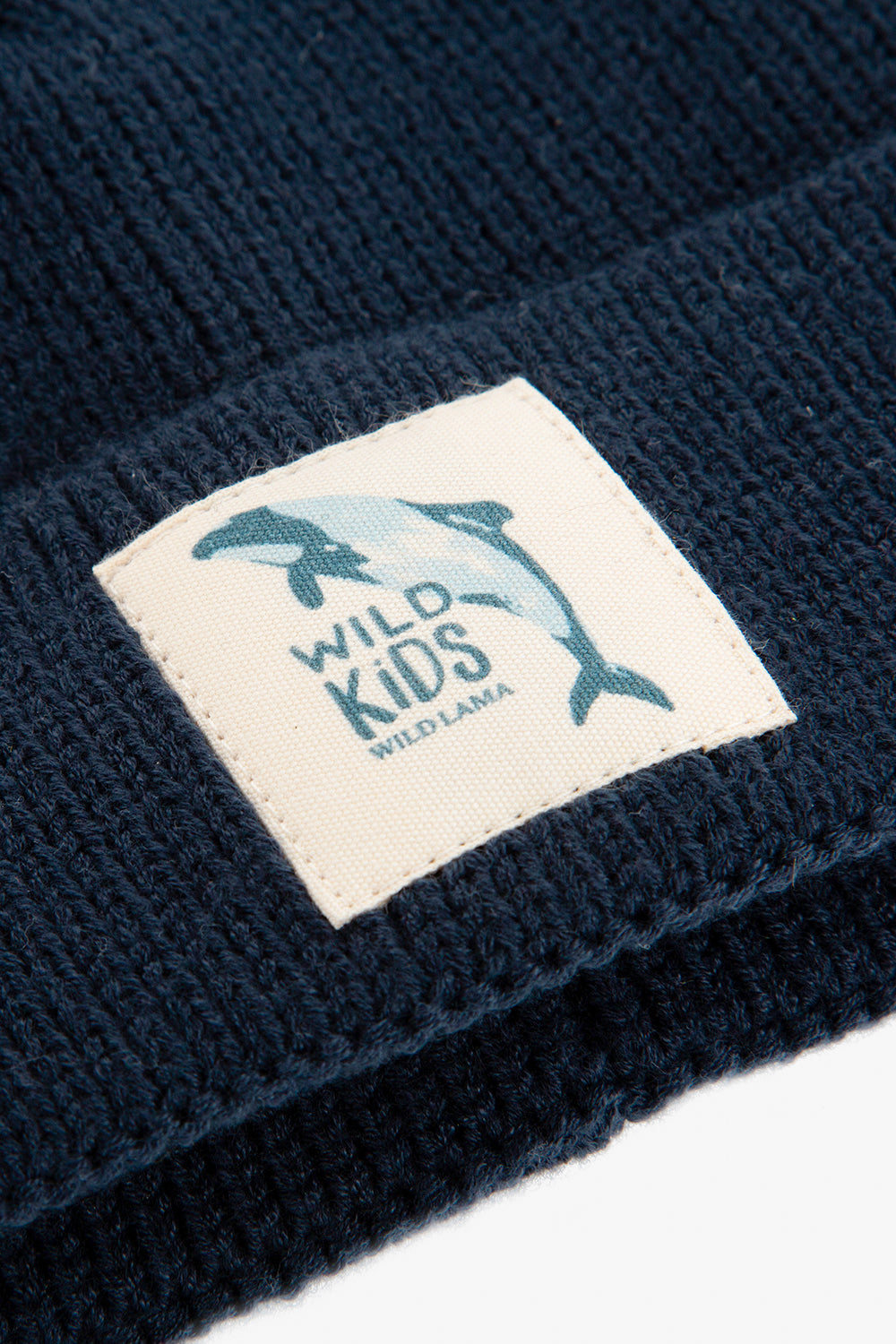 Gorro Neve Con Causa Reciclado Navy Kids